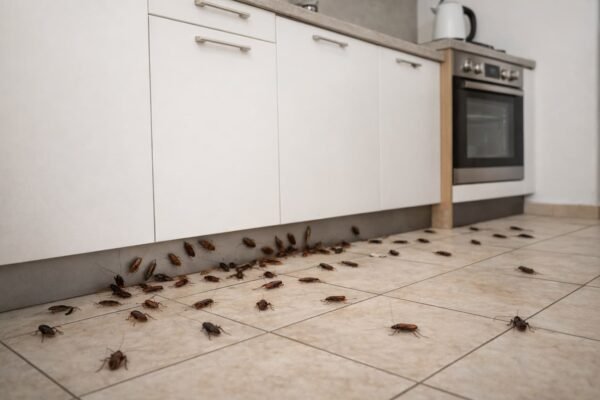 : انتشار الصراصير داخل مطبخ منزل في السرة بالكويت