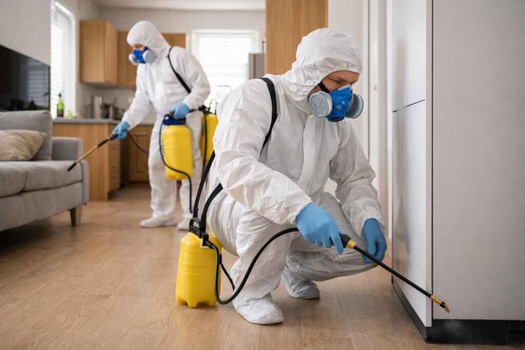 مكافحة حشرات الظهر