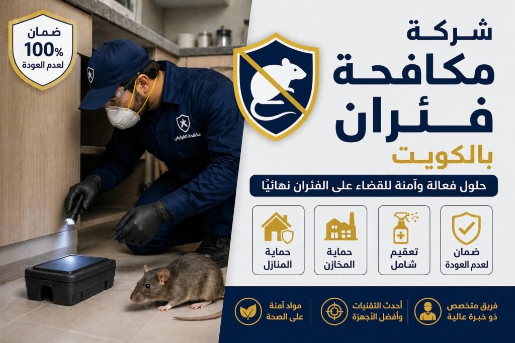 شركة مكافحة فئران بالكويت