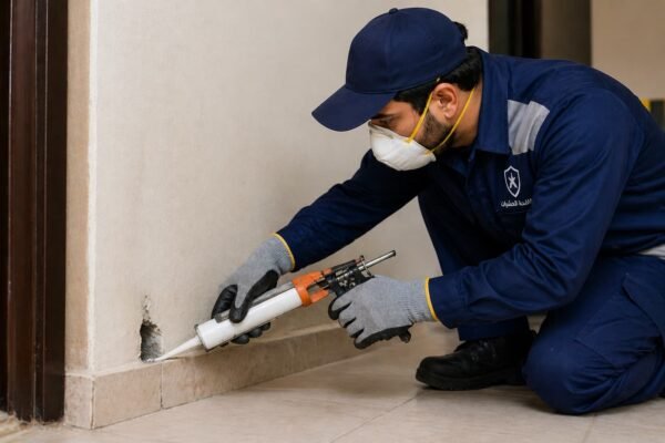 سد فتحات دخول الفئران